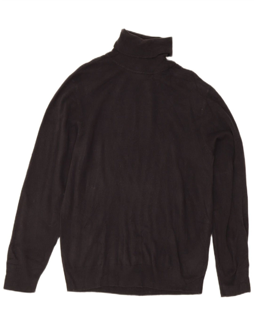 Marks & Spencer Pull à Col Roulé Blue Harbor Homme Noir Moyen