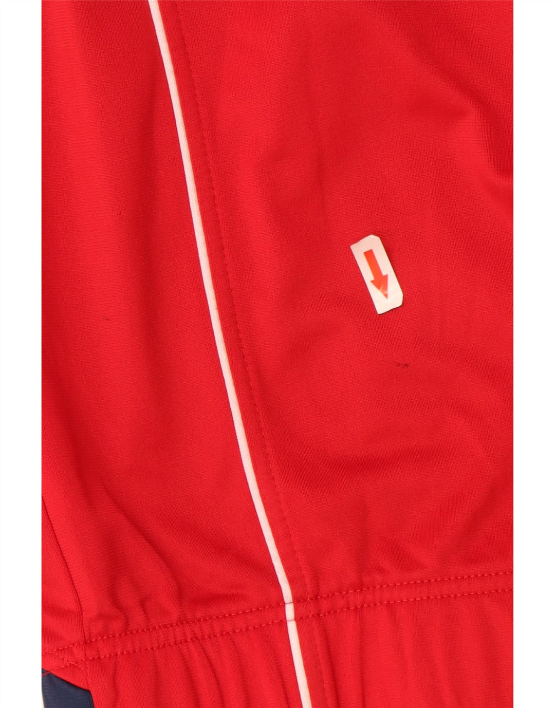 Asics Veste de survêtement pour homme XL Rouge Colourblock