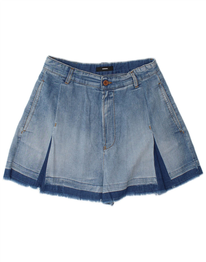 DIESEL Short en jean fille 15-16 ans W28 Bleu Coton