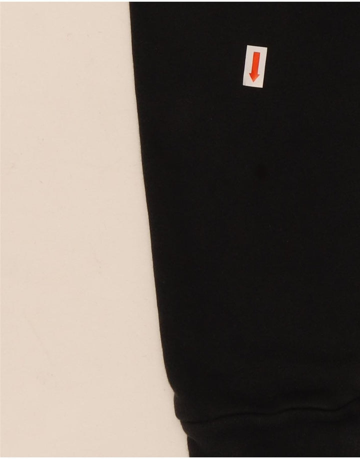 Adidas Sweat-shirt pour homme en coton noir Taille S