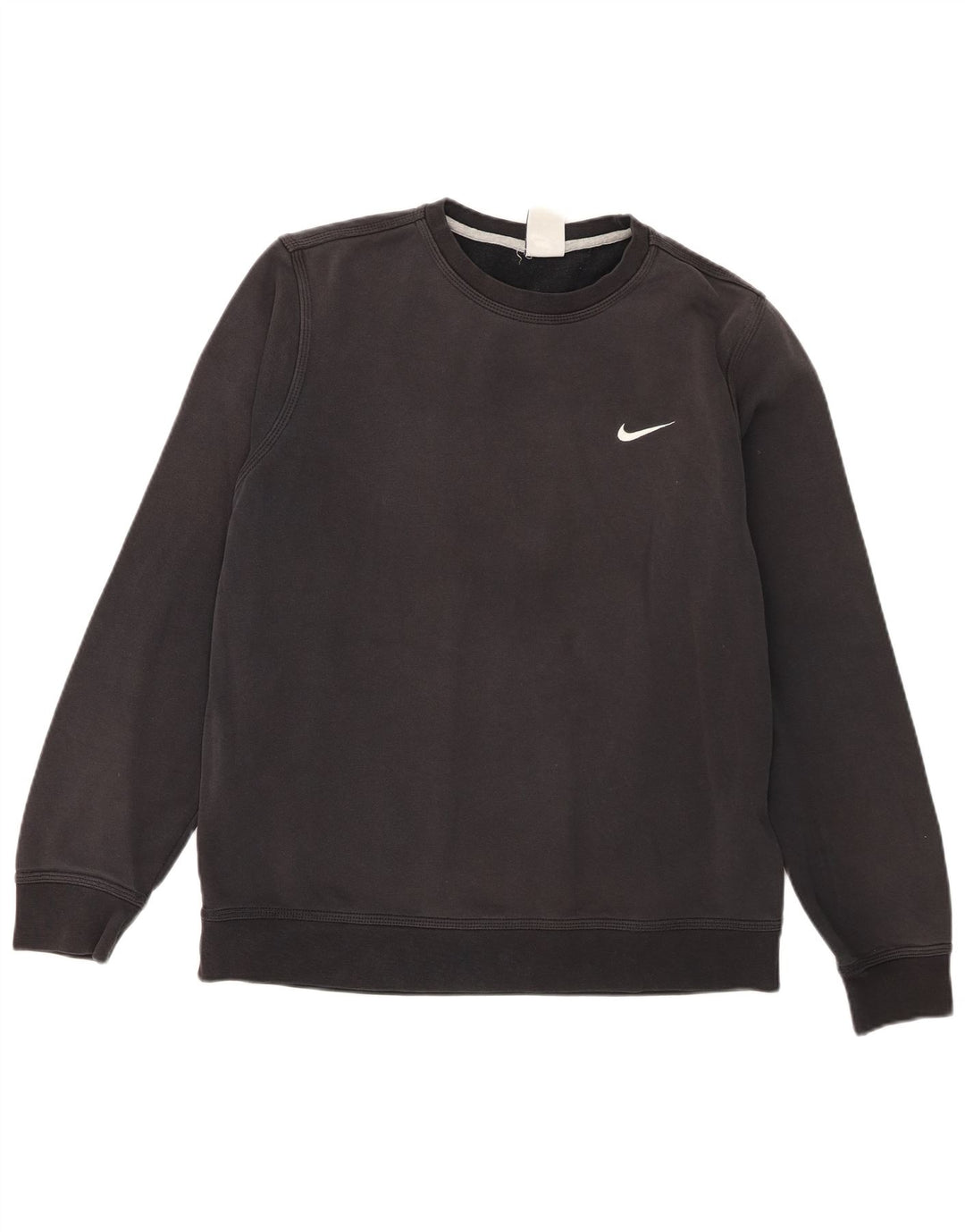 Nike Sweat-shirt pour homme en coton noir Taille L