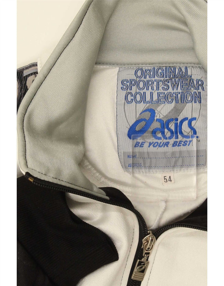 Asics Veste de Survêtement Graphique Homme IT 54 XL Noir Colorblock