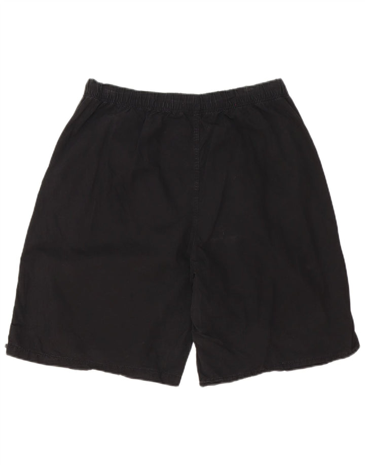 Zara Short décontracté pour homme Large W34 en coton noir