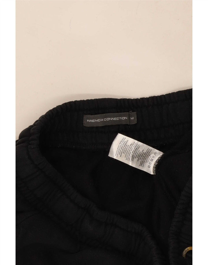 French Connection Short de Sport Homme Noir Moyen Coton