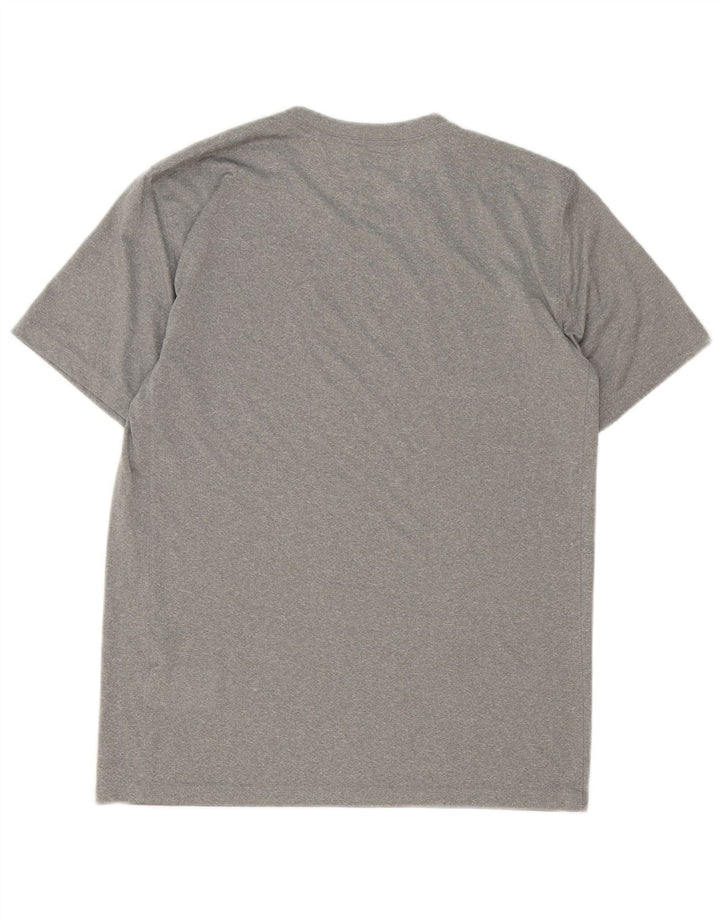 Nike Homme Dri Fit T-Shirt Haut Gris Moyen Polyester