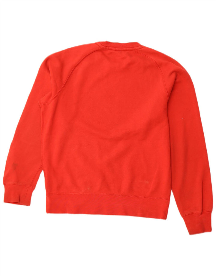 Nike Sweat-shirt graphique pour homme en coton rouge Taille S