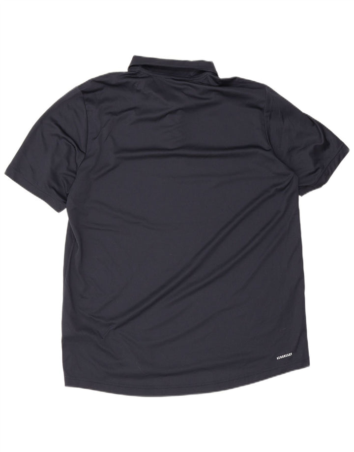 Adidas Homme Aeroready Polo Grand Bleu Marine Polyester