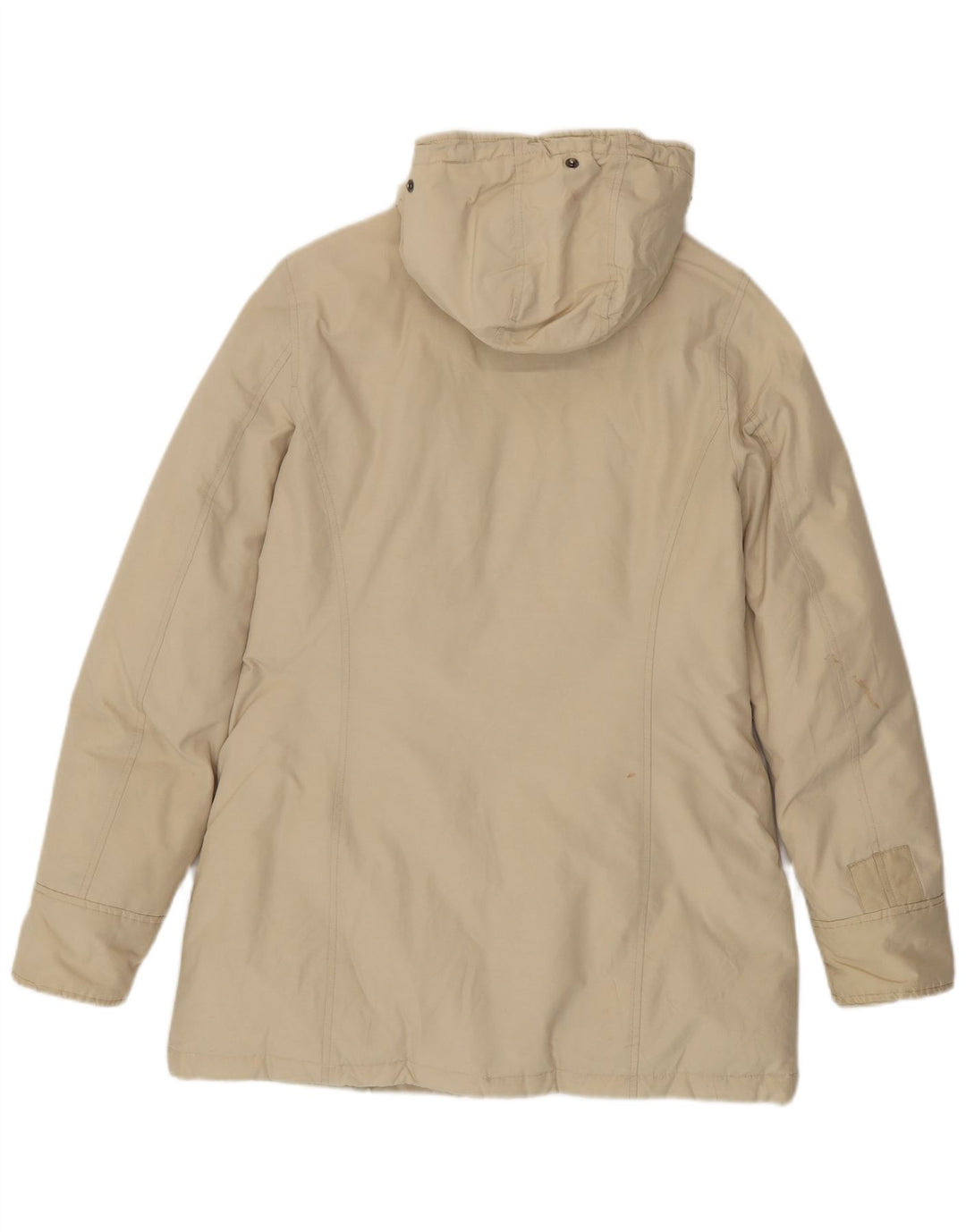 Woolrich Manteau rembourré à capuche pour femme UK 44 Medium Off White