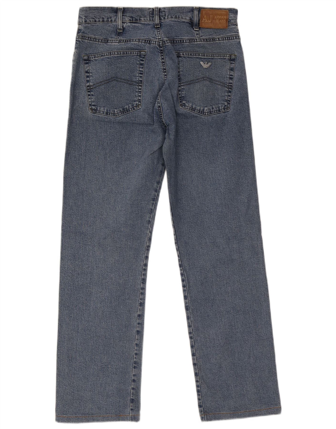 Armani Jean droit W34 L29 bleu coton homme