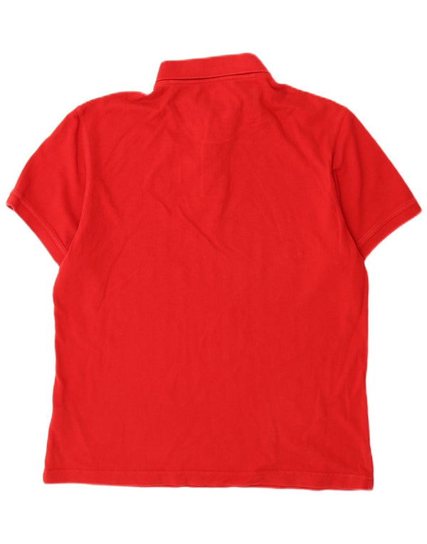 Barbour Polo Homme Grand Coton Rouge