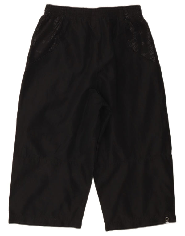 Umbro Pantalon de Survêtement Capri Garçon 13-14 Ans XL Noir Argyle/Diamant