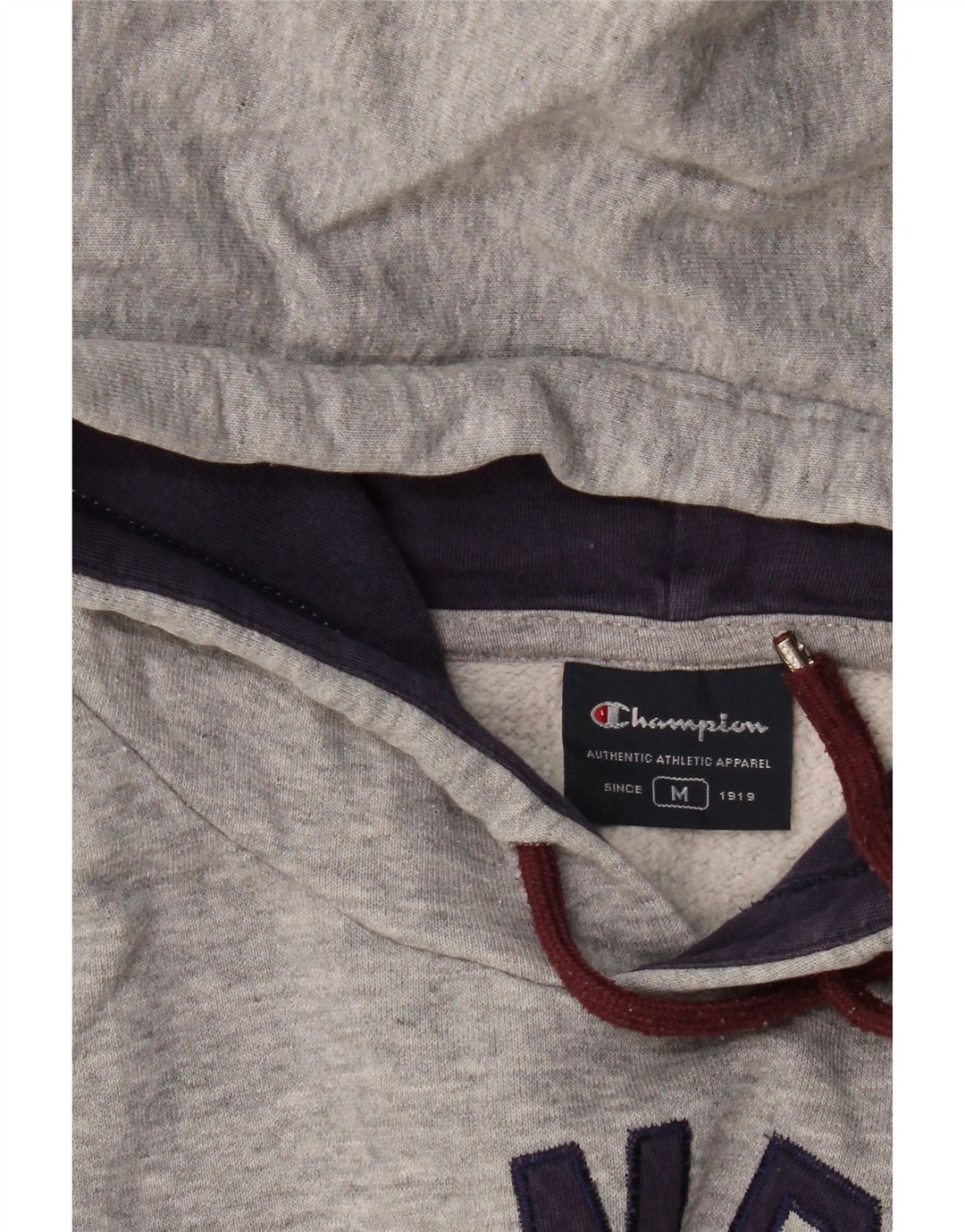 CHAMPION Pull à Capuche Graphique Homme Gris Moyen