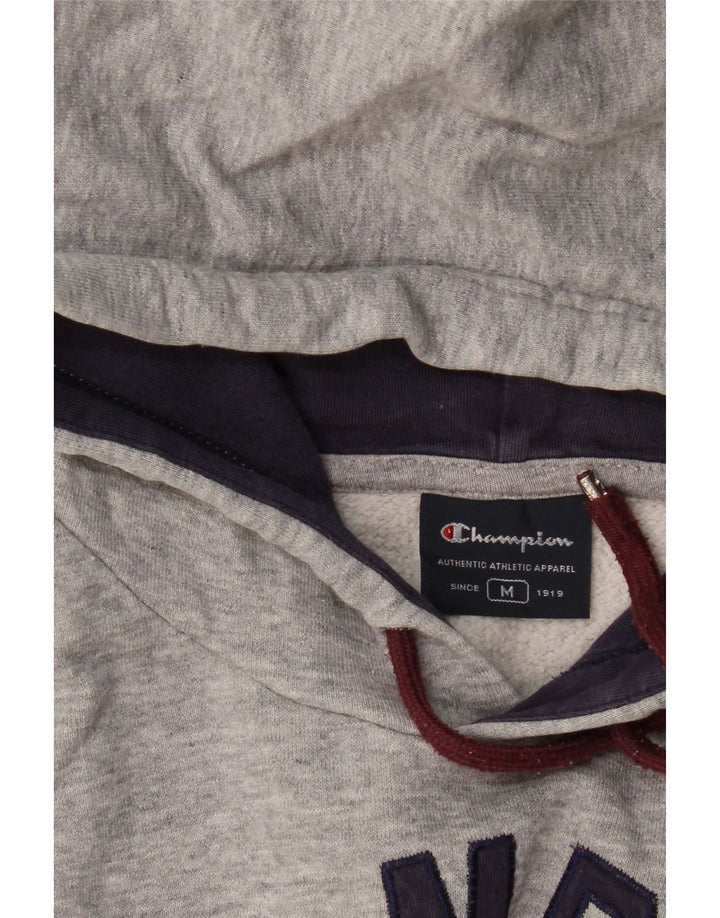 CHAMPION Pull à Capuche Graphique Homme Gris Moyen