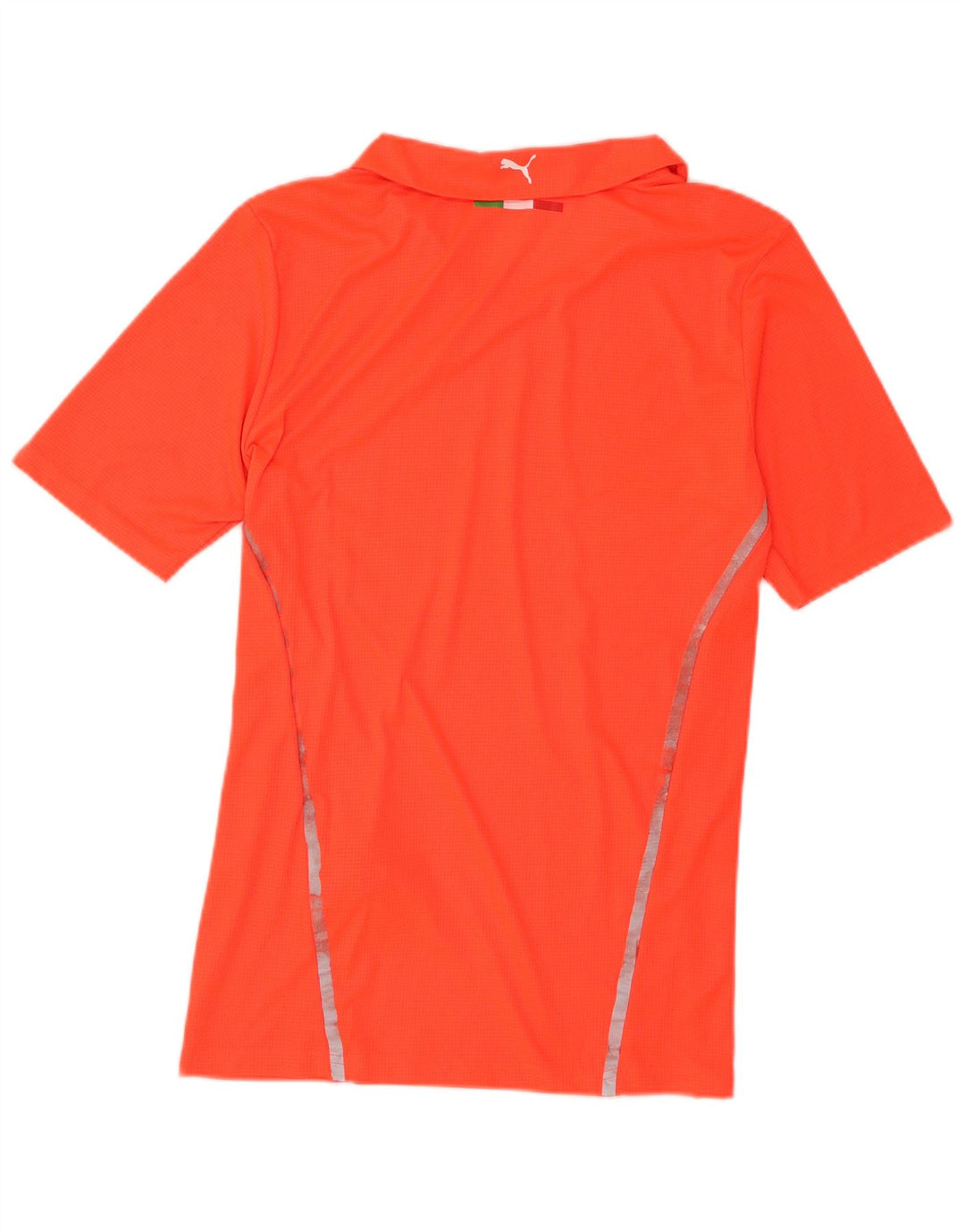 Puma Polo Homme Petit Orange Polyester