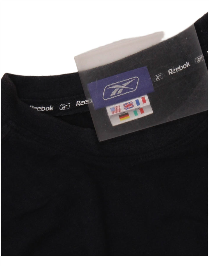 REEBOK T-Shirt Homme Grand Bleu Marine