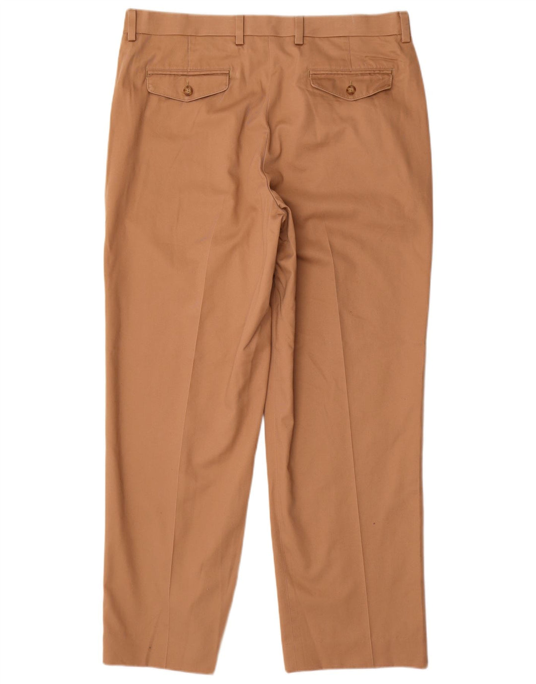 L.L.BEAN Pantalon Chino Droit Coupe Confort Homme W36 L31 Coton Beige
