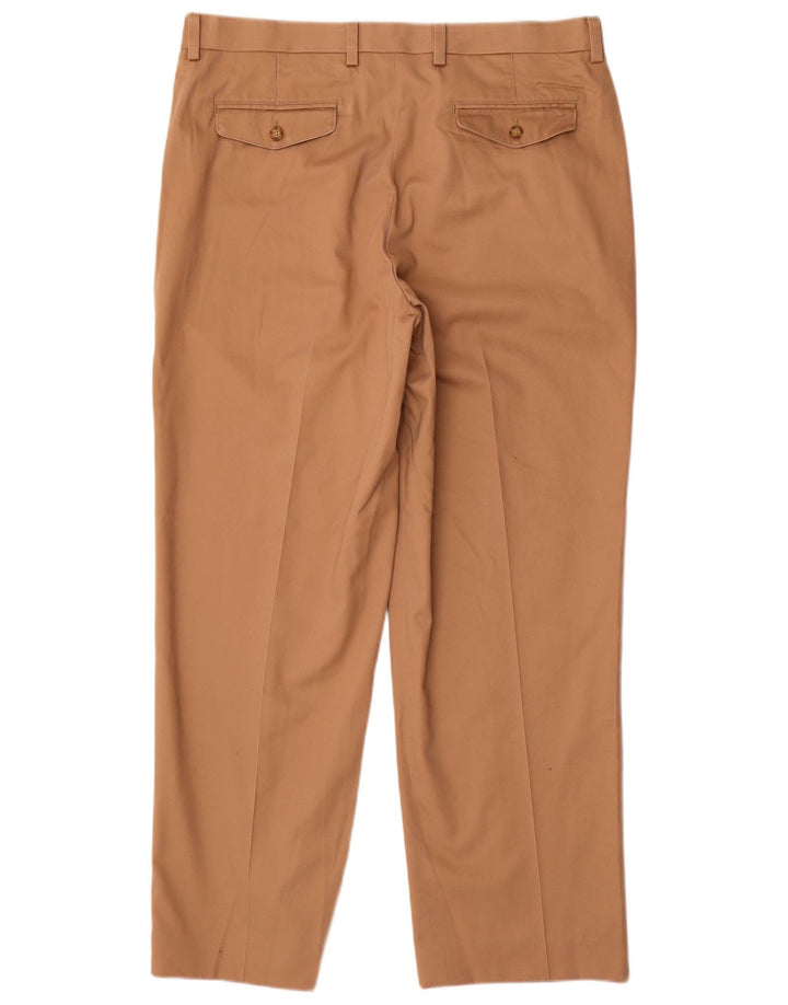 L.L.BEAN Pantalon Chino Droit Coupe Confort Homme W36 L31 Coton Beige