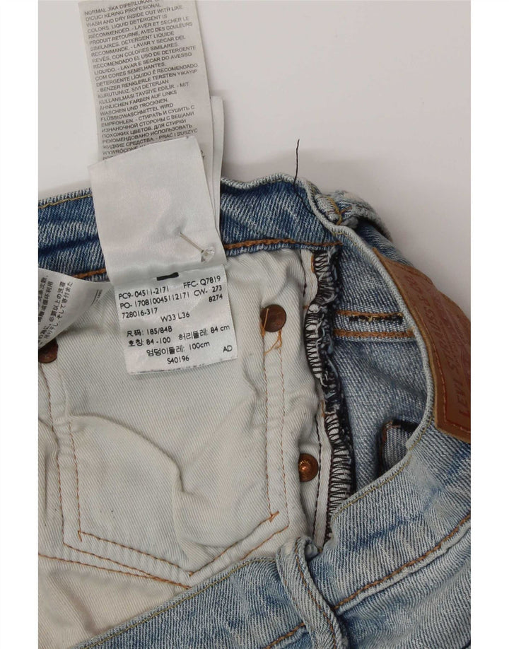 Levi's Jean Slim 511 Homme Bleu W33 L30 Coton