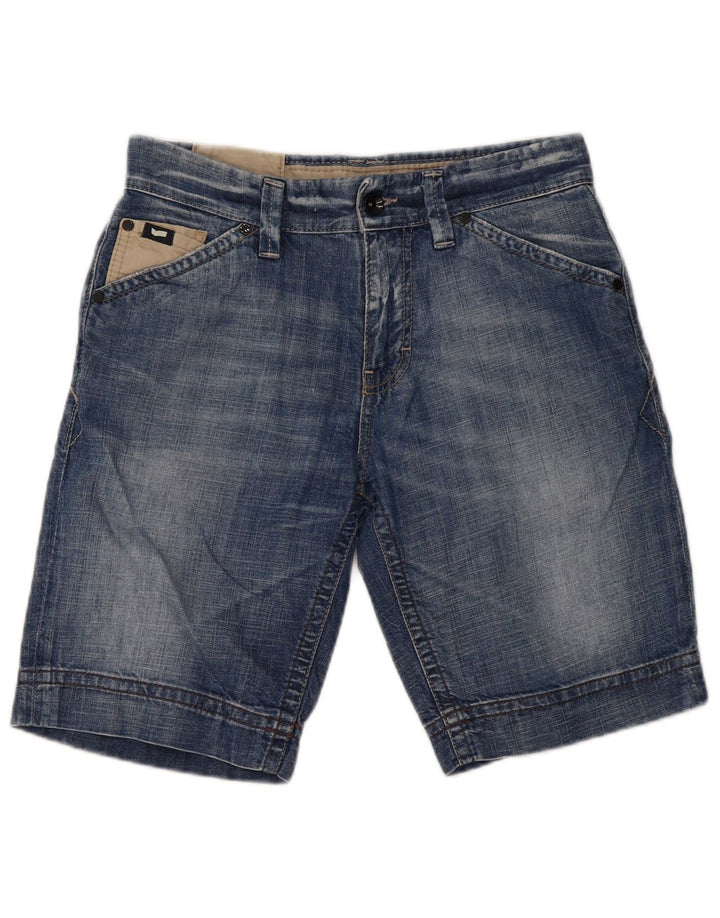 Gas Short en Jean Homme W29 Petit Bleu Coton