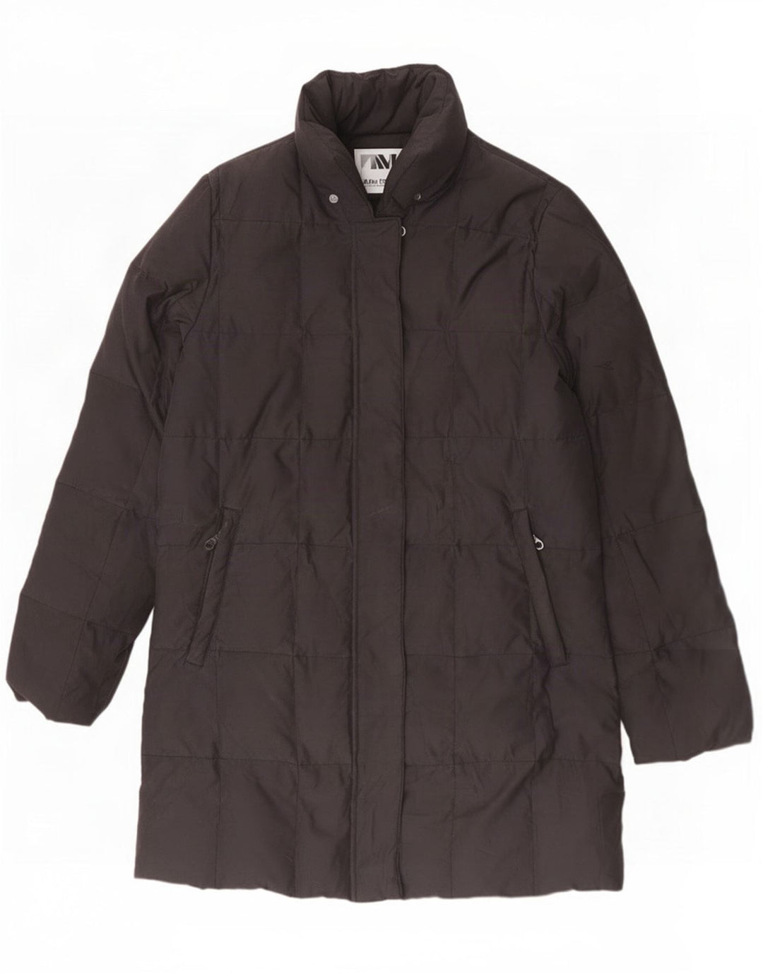 Diadora Manteau rembourré pour femme UK 6 XS Noir Polyester