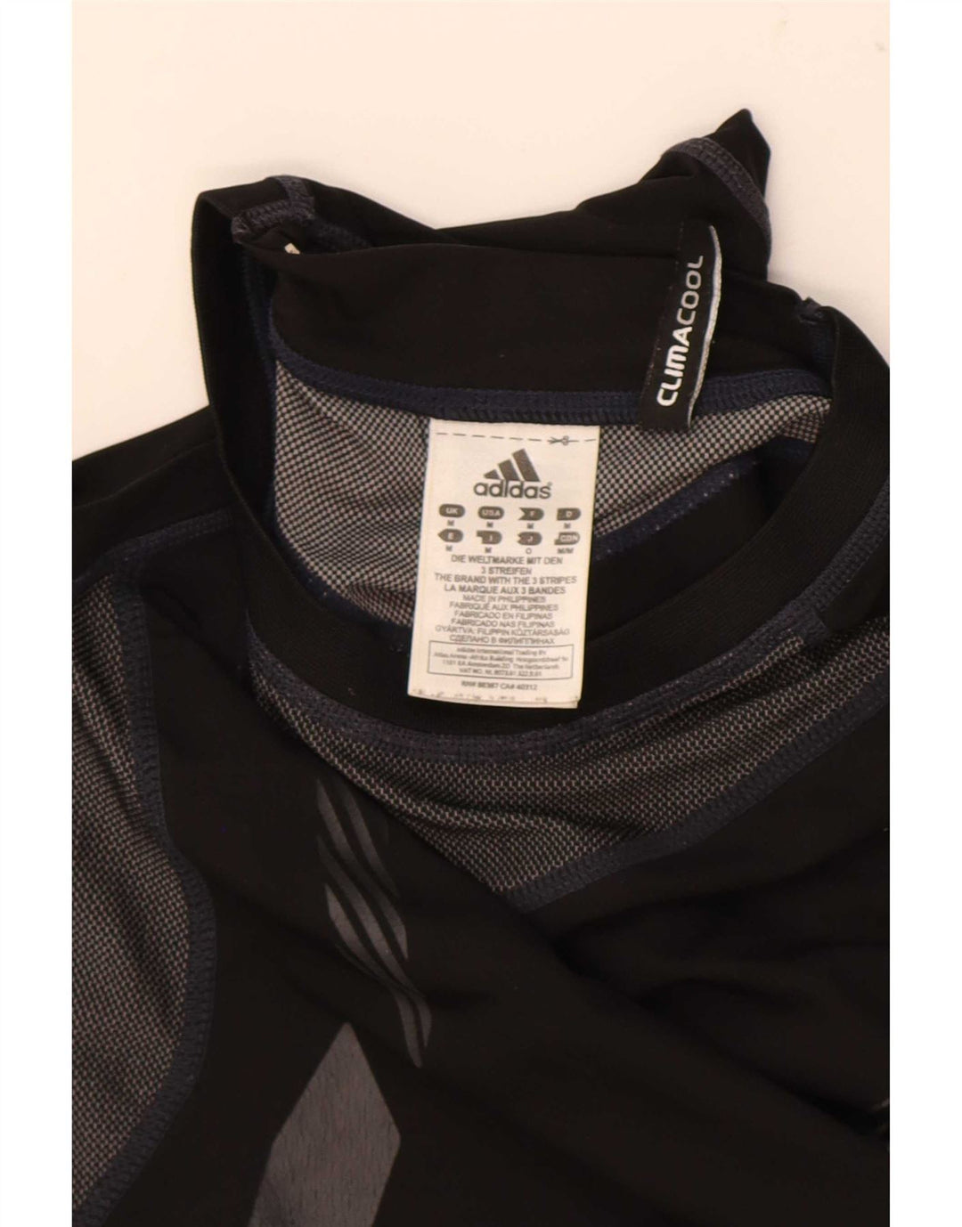 Adidas Hommes Climacool Graphic Débardeur Noir Moyen Colorblock Polyester