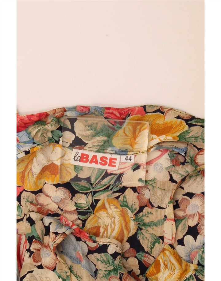 Combishort Femme Vintage IT 44 Medium Multicolore Floral