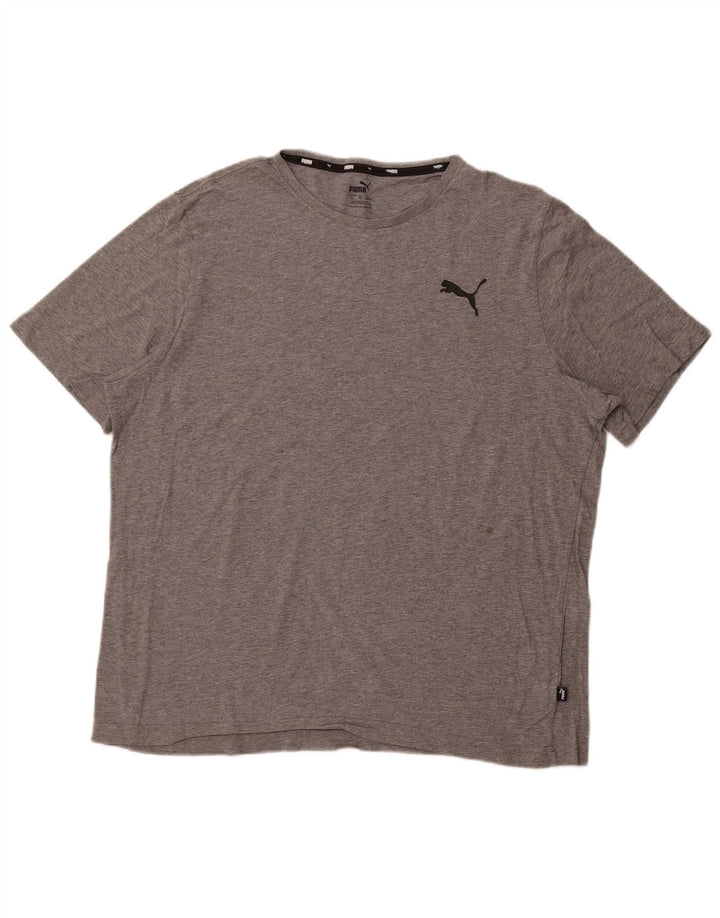 PUMA T-Shirt Homme XL Gris