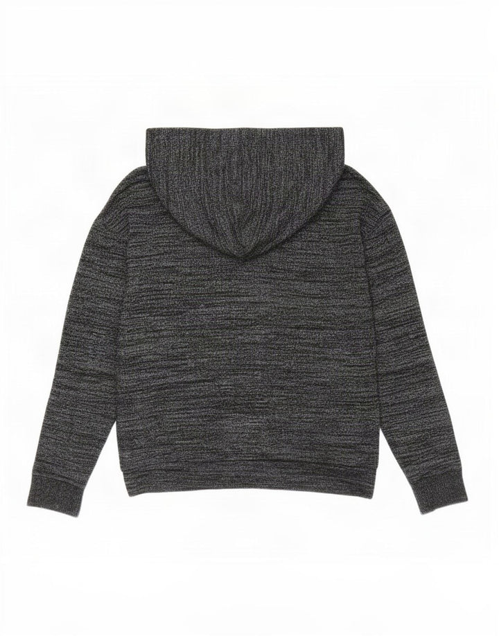 Gap Pull à capuche surdimensionné pour femme UK 10 Petit gris moucheté en polyester