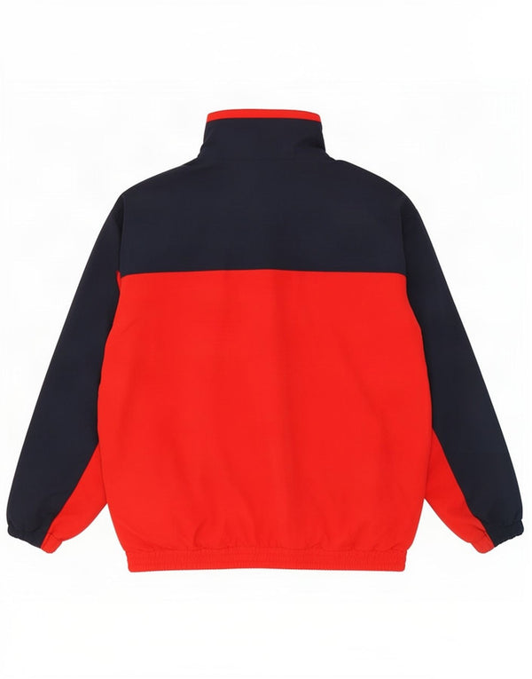 Shamp Veste de survêtement pour homme XL Rouge Colourblock Polyester