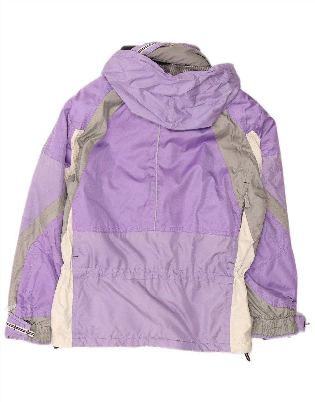Killy Veste de ski à capuche pour femme UK 10 Small Violet Colourblock Polyester