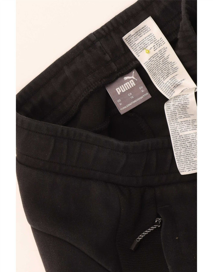Puma Pantalon de survêtement XL Noir Coton Homme