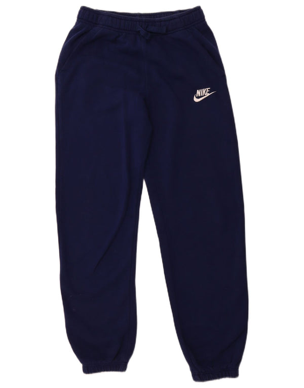 NIKE Pantalon de survêtement garçon Joggers 13-14 ans XL Bleu marine Coton