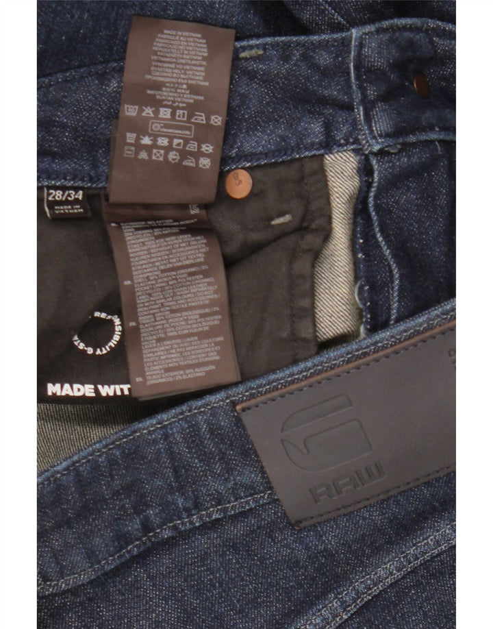 G-Star Jean Slim Femme W28 L31 Bleu Marine Coton