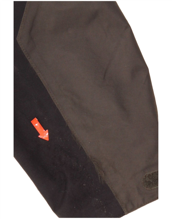 Jack Wolfskin Veste de Pluie Homme UK 36/38 Gris Moyen Colourblock Polyamide