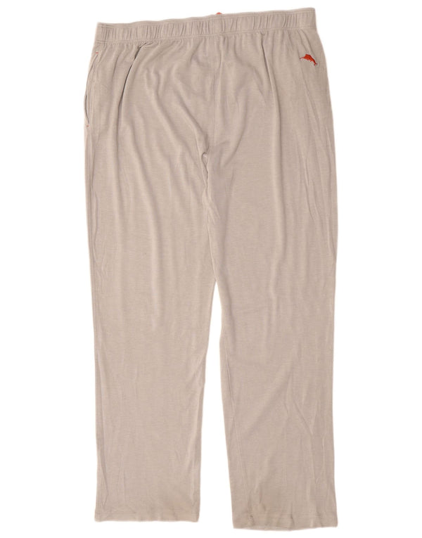 Tommy Bahama Pantalon de survêtement pour homme XL Gris Polyester