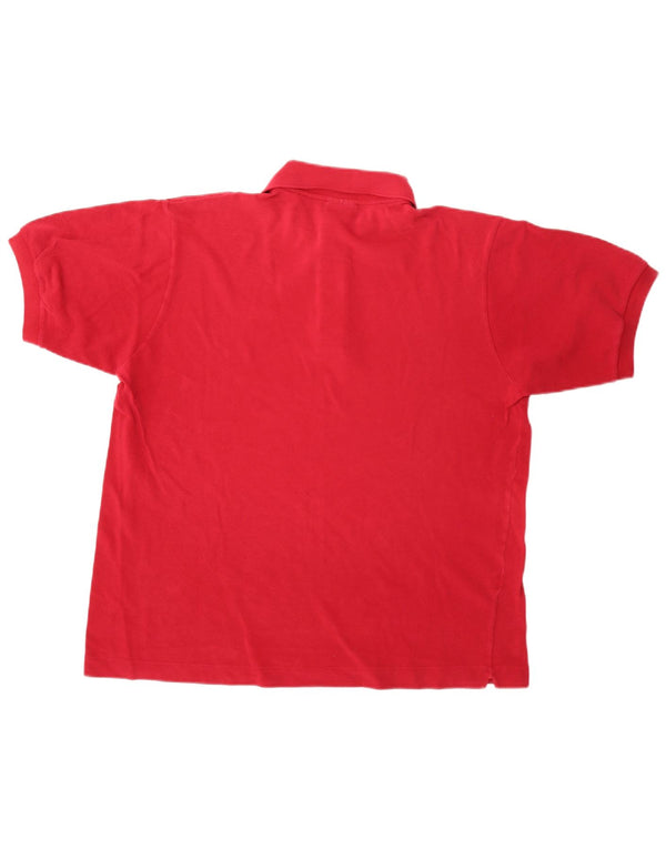 Lacoste Polo Homme Taille 5 Grand Rouge Coton Sport