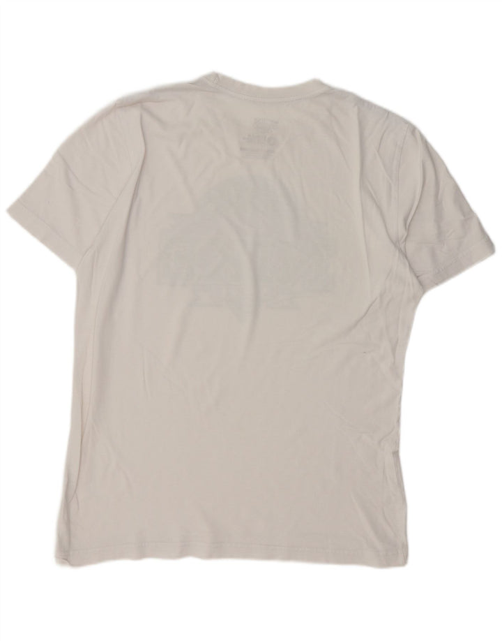 NIKE T-shirt coupe standard pour homme Coupe standard Blanc Taille L