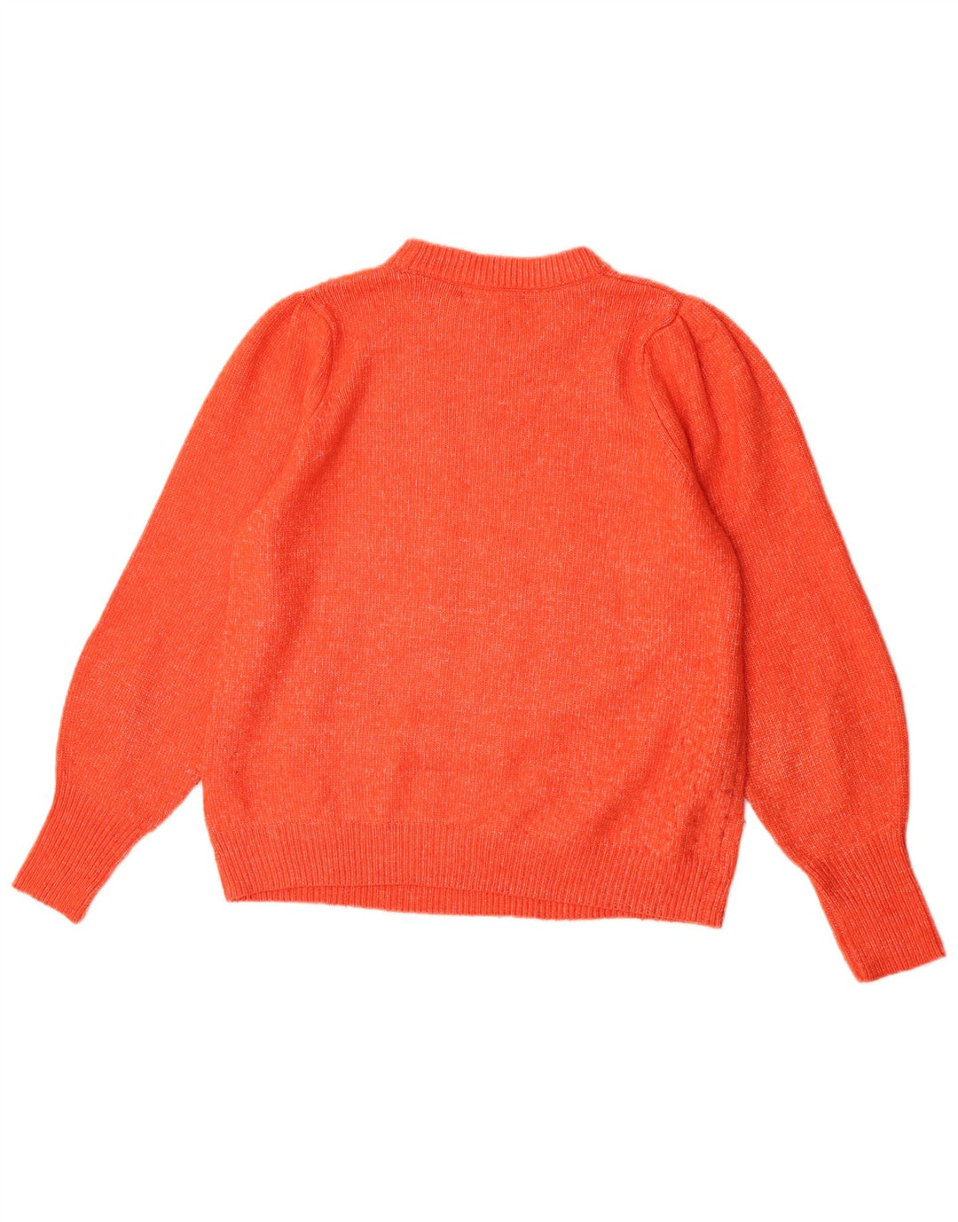 Marks & Spencer Pull à col rond pour femme UK 16 Large Orange