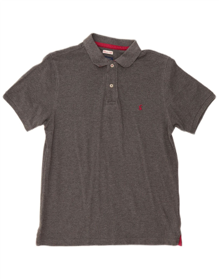 JOULES Polo Homme Coupe Classique Petit Gris Coton