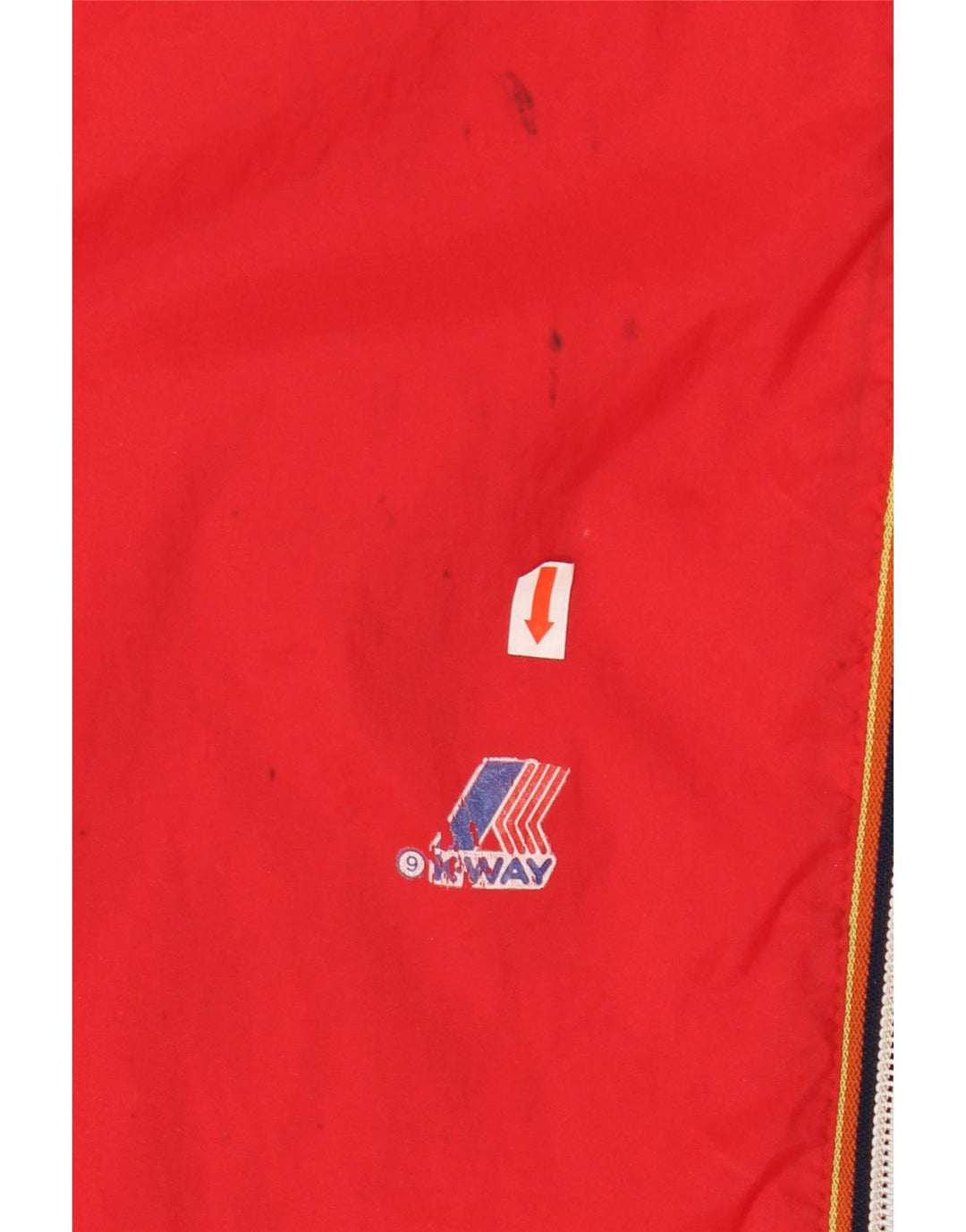 K-WAY Pantalon de Survêtement Homme Grand Rouge