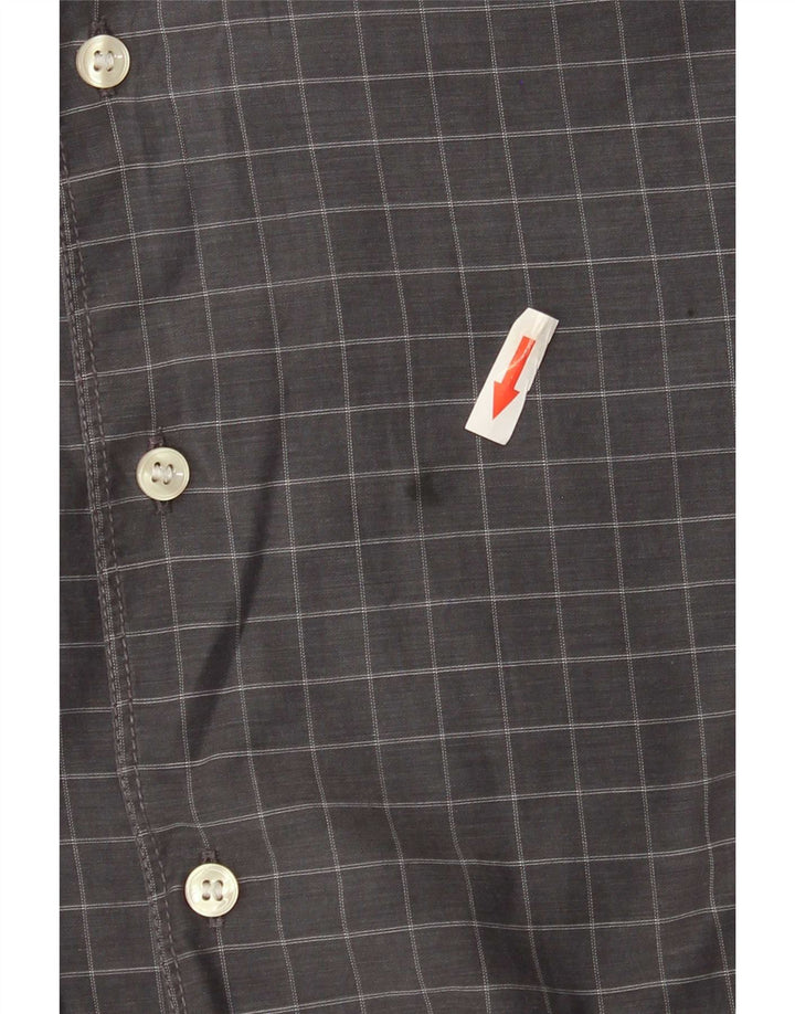 Massimo Dutti Chemise Homme XL Gris Carreaux