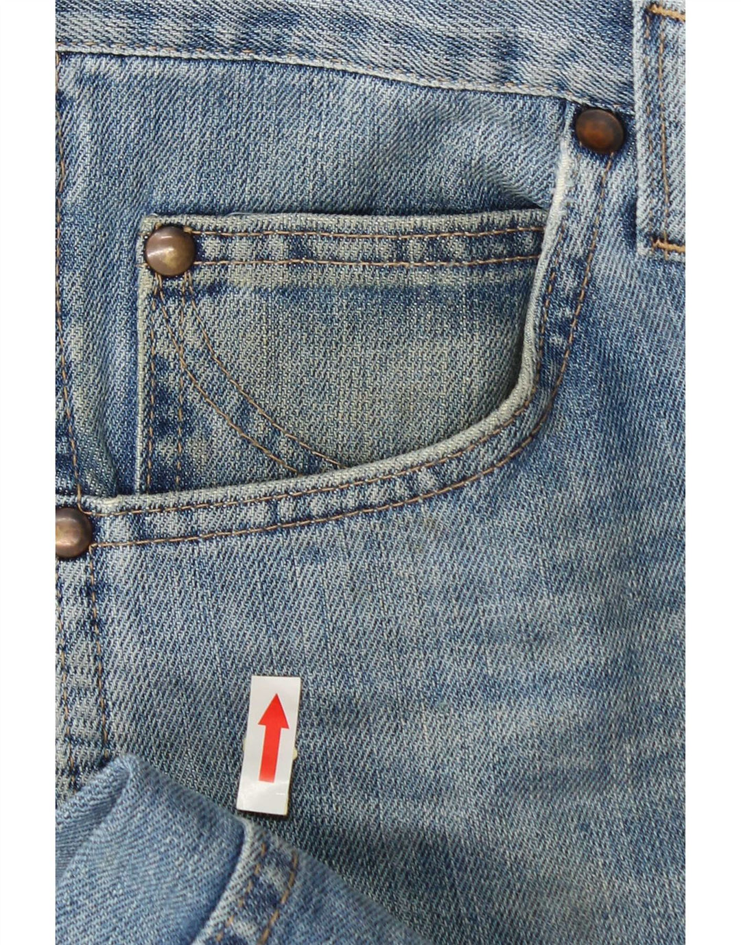 Wrangler Jean droit homme W36 L30 bleu coton