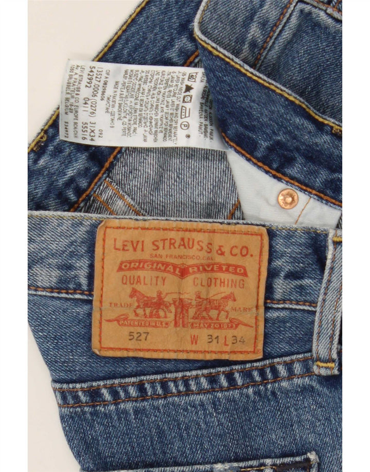 Levi's Jean 527 Bootcut Homme Bleu Coton W31 L31