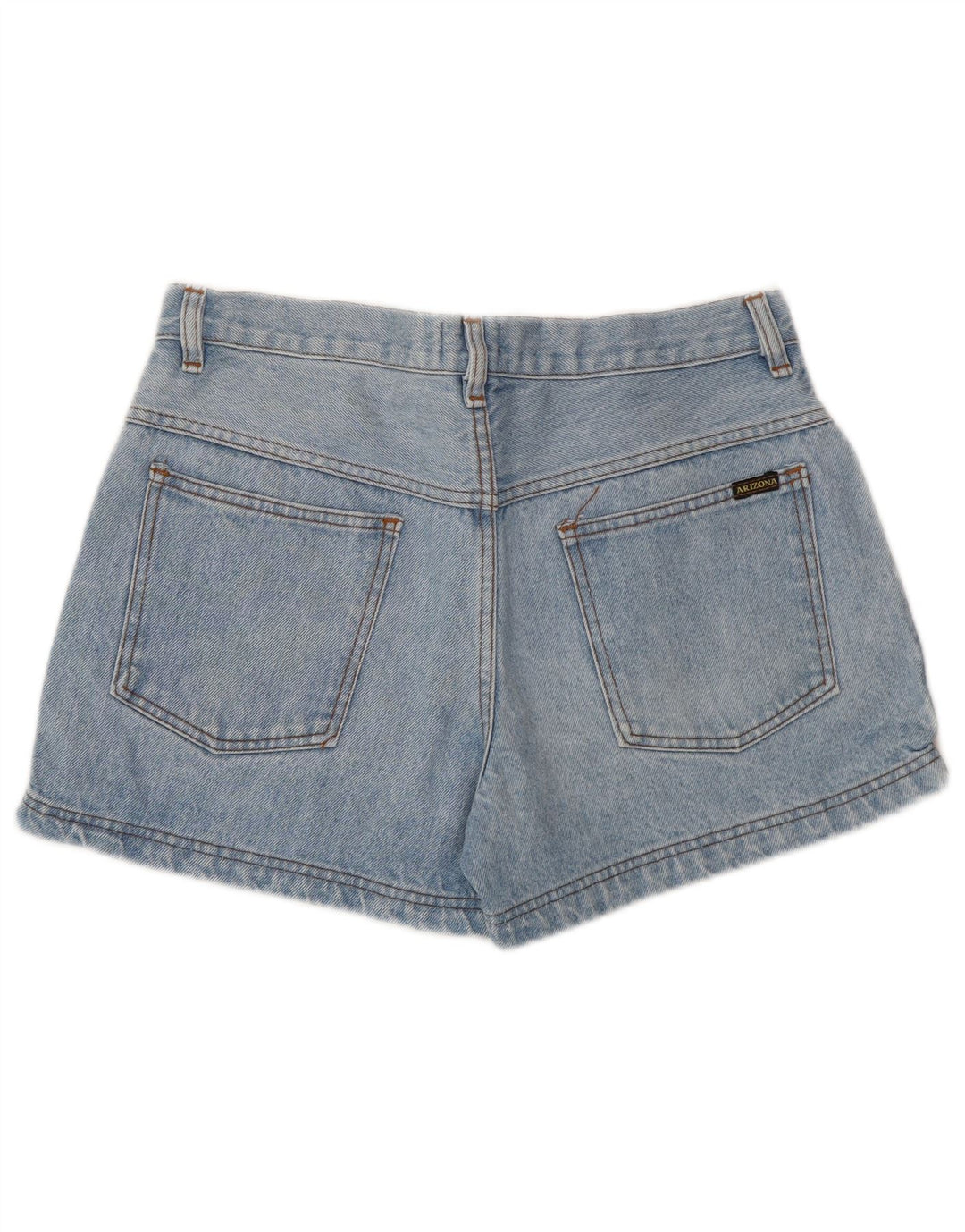 ARIZONA Short en jean taille haute pour femme W33 Grand bleu en coton