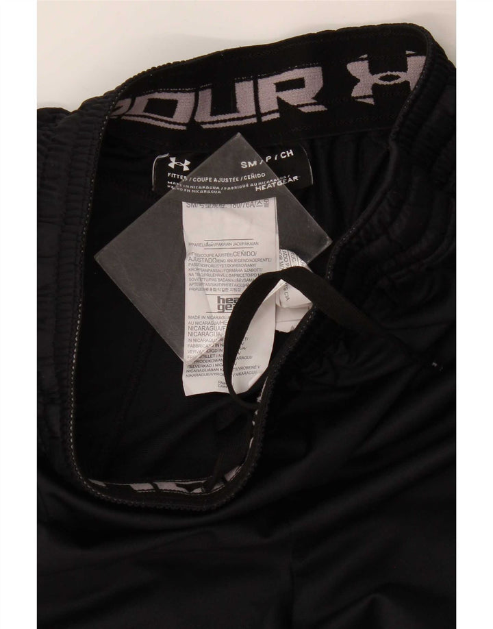 Under Armour Short de Sport Homme Petit Noir Polyester