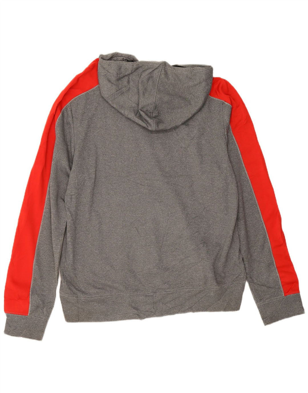 Fila Pull à capuche graphique pour homme 2XL Gris Colorblock Polyester