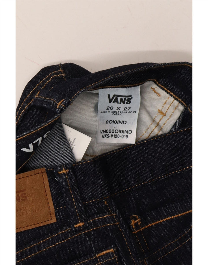 VANS Womens Slim Jeans W26 L27 Navy Blue Cotton Vintage Vans and Second-Hand Vans from Messina Hembry 