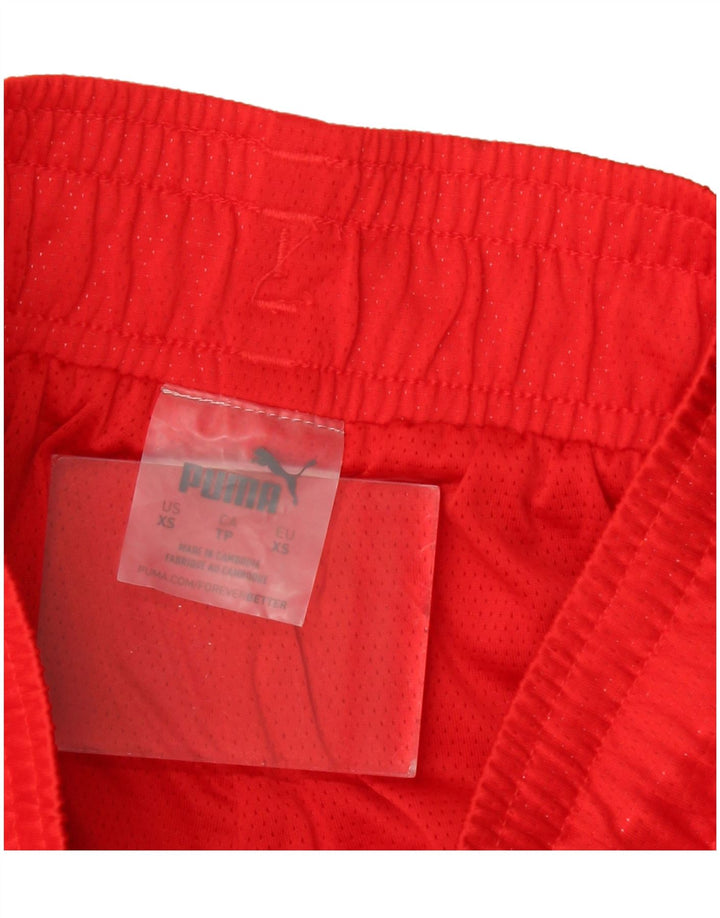 PUMA Short de sport pour femme UK 6 XS Rouge