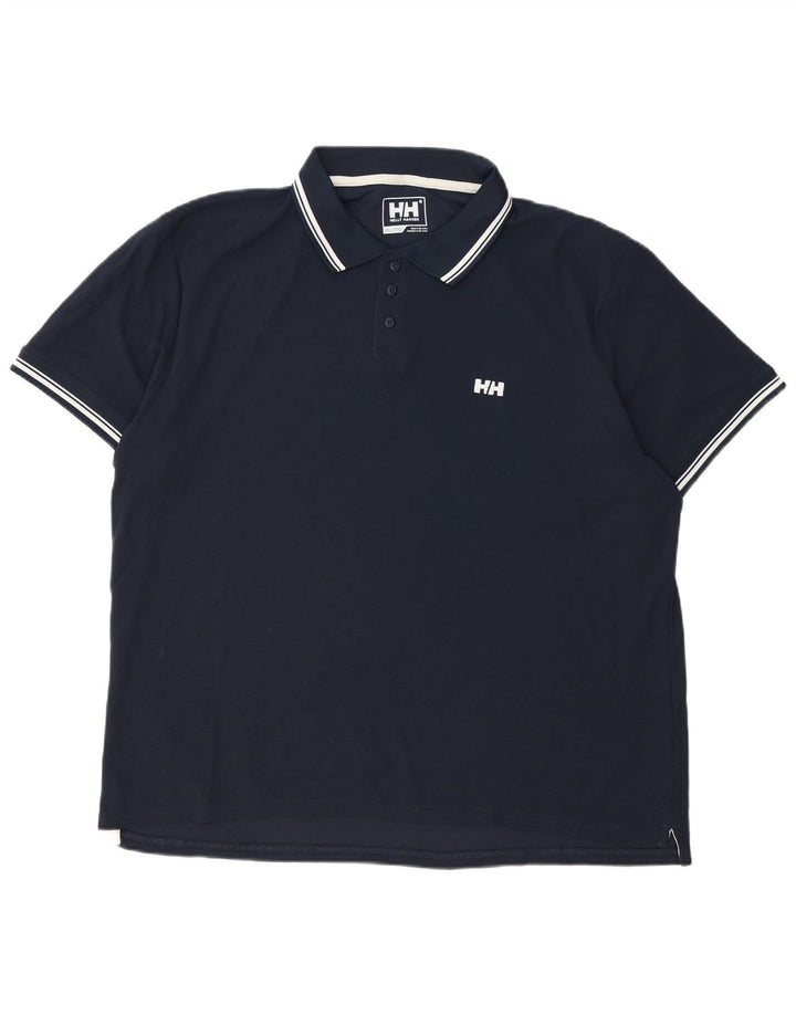 Helly Hansen Polo Homme 3XL Bleu Marine Polyester