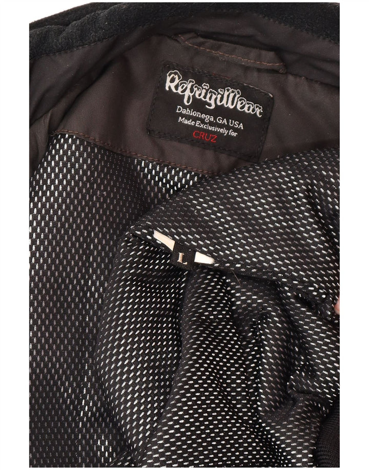 Refrigiwear Veste Bomber Homme UK 40 Large Gris Colorblock
